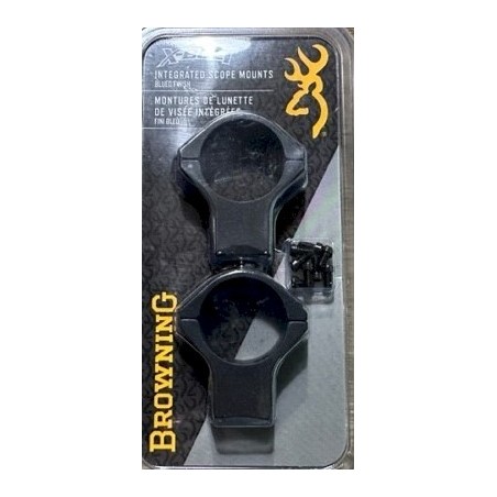 JEU DE COLLIERS BROWNING 30MM A VISSER SUR BOITIER DE CULASSE A-BOLT3