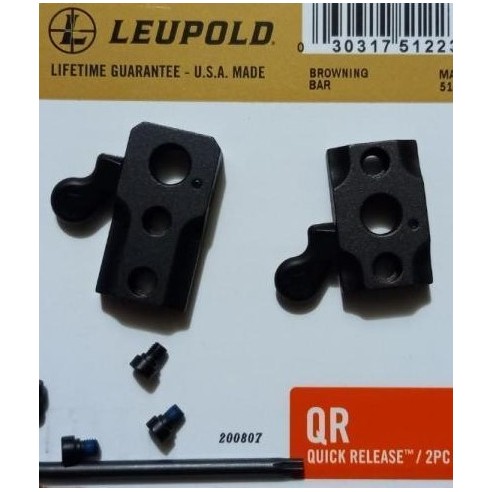 EMBASES LEUPOLD QR VERNEY CARRON IMPACT LA