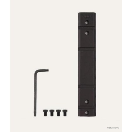 RAIL WARNE A996M ALUMINIUM BROWNING BAR MATTE