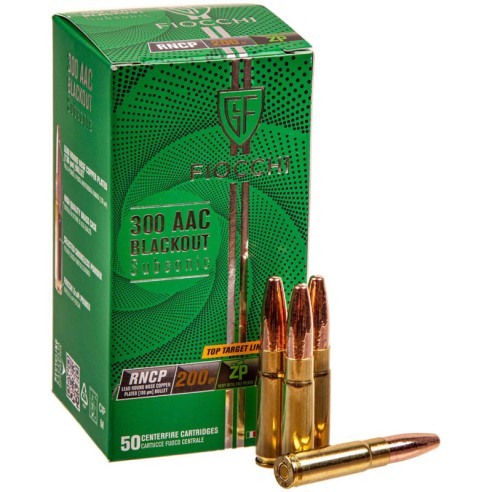 Cartouche FIOCCHI CALIBRE 300 BLACKOUT...