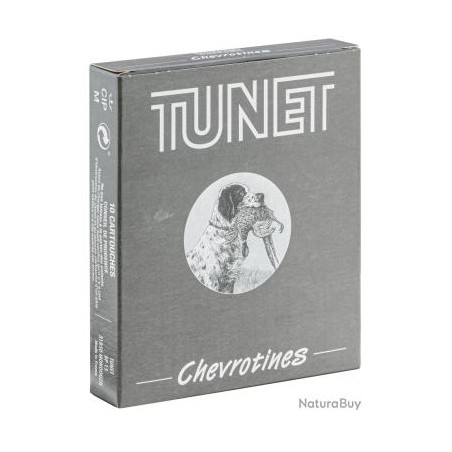 CARTOUCHES TUNET CHEVROTINES calibre 12/67 12Grs x10