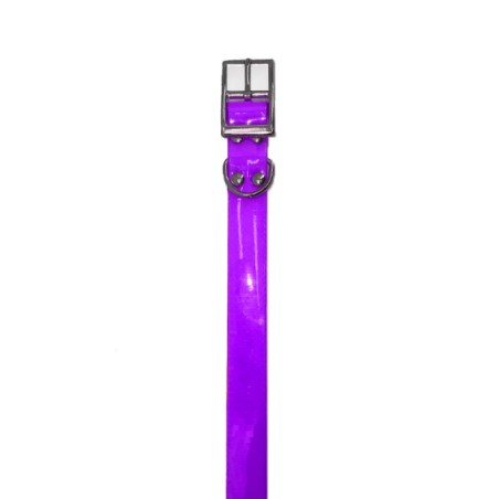 COLLIER HELEN BAUD BIOTHANE BIOGOLD VIOLET 600mm x 25mm x 2.6mm