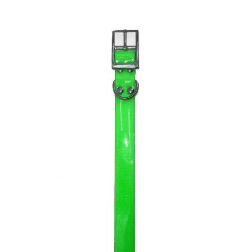 COLLIER HELEN BAUD BIOTHANE BIOGOLD VERT 600mm...