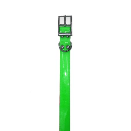 COLLIER HELEN BAUD BIOTHANE BIOGOLD VERT 600mm x 25mm x 2.6mm