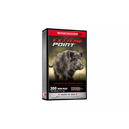 CARTOUCHES WINCHESTER 300 Winchester Magnum Extreme Point 180 gr x20