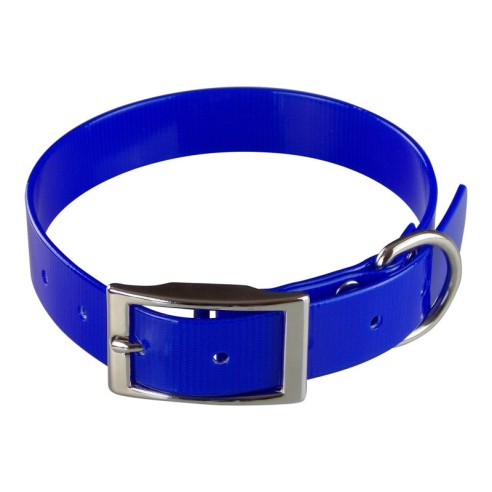 COLLIER HELEN BAUD BIOTHANE BIOGOLD BLEU 450mm...