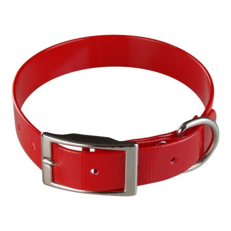 COLLIER HELEN BAUD BIOTHANE BIOGOLD ROUGE 450mm x 19mm x...