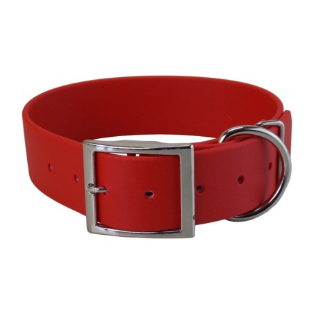 COLLIER SUPER SOFT 60CM rouge