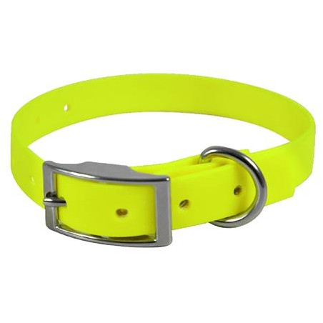COLLIER BIOTHANE BIOGOLD JAUNE 700mm x 38mm x 2.6mm