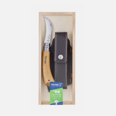 COUTEAU OPINEL CHAMPIGNONS ETUI CUIR