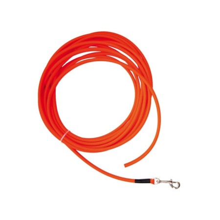 LONGE HELEN BAUD RONDE ORANGE 10 M