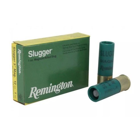 CARTOUCHES REMINGTON SLUG magnum calibre 12/76 x5