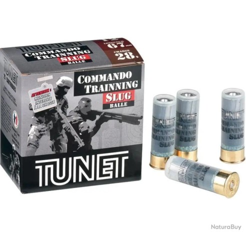 CARTOUCHE TUNET COMMANDO TRAINING slug calibre...