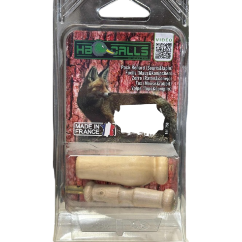 PACK APPEAUX RENARD (souris-lapin)