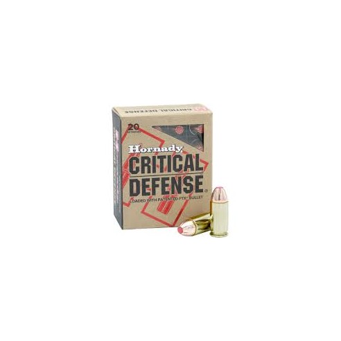 Munition HORNADY calibre 45 AUTO 185gr FTX x20