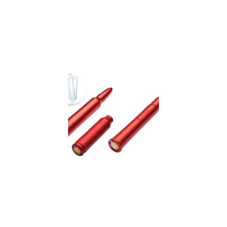 Douilles amortisseurs aluminium rouge calibre 280 REM x2