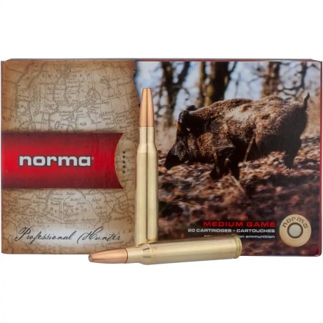 CARTOUCHES NORMA calibre 7X64 VULKAN 170GR 11g x20