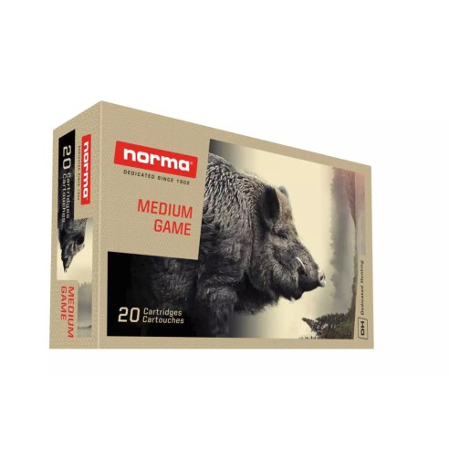 CARTOUCHES NORMA calibre 7 RM 170Grs 11g PPDC x20