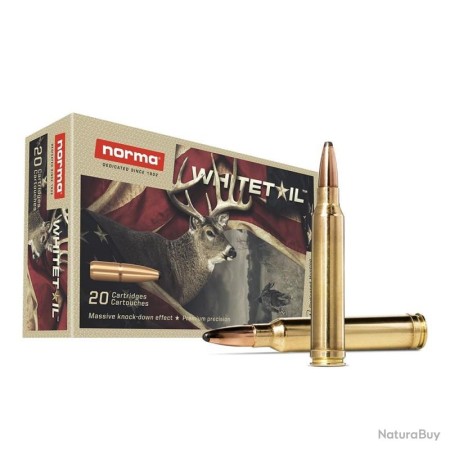CARTOUCHE NORMA 300WM WHITETAIL 180GR x20