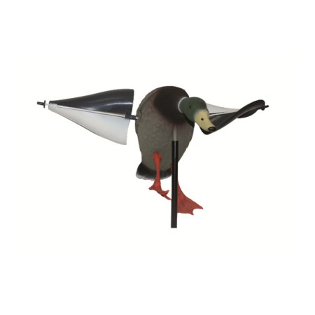 Appelant canard ailes tournantes + piquet plastique