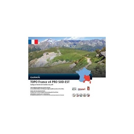 Topo France v4 pro sud-est garmin