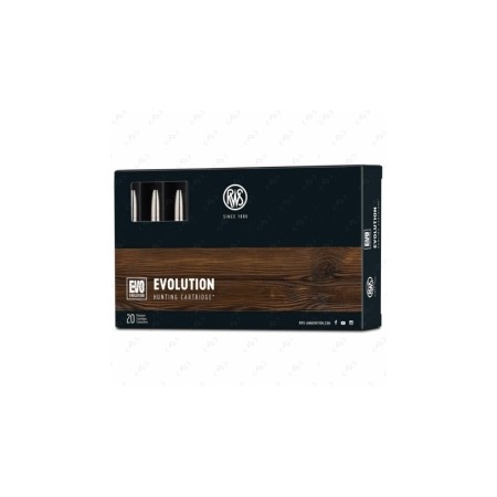 Cartouche RWS evo calibre 30.06 sprg 11.9g 184grs x20
