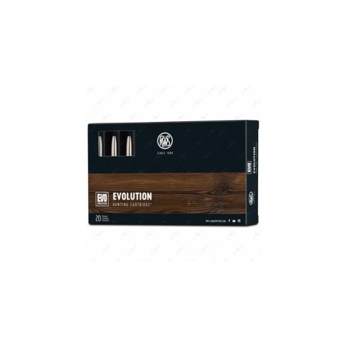 Cartouche RWS evo calibre 30.06 sprg 11.9g...