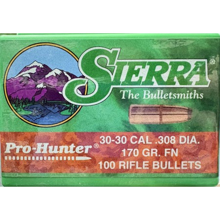 Ogives Sierra 30-30 170grs FN x100