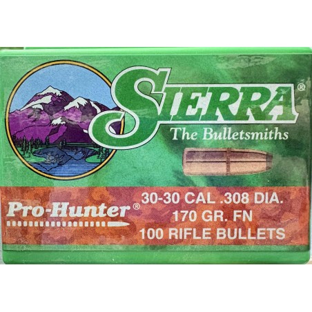 Ogives Sierra 30-30 170grs FN x100