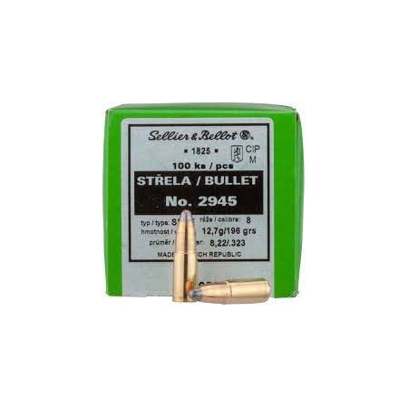 Ogives Sellier & bellot SPCE  196grs x100