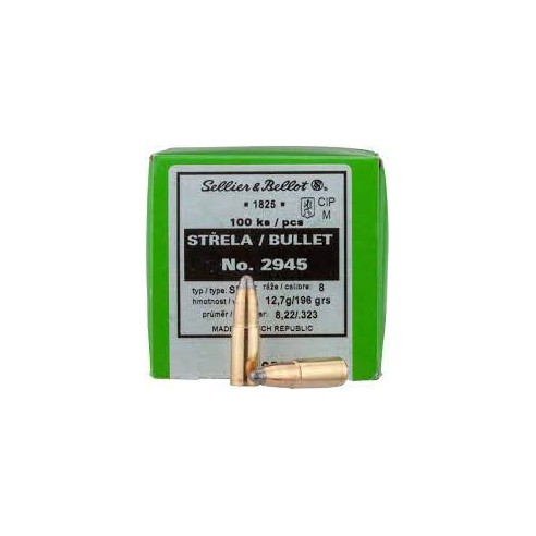 Ogives Sellier & bellot SPCE  196grs x100