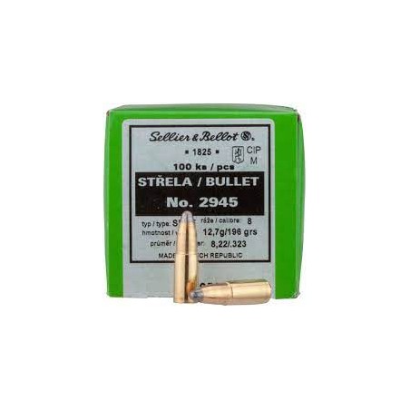 Ogives Sellier & bellot SPCE  196grs x100