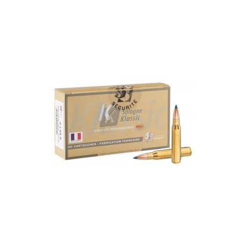 CARTOUCHES SOLOGNE calibre 8X60S NOSLE 180grs...