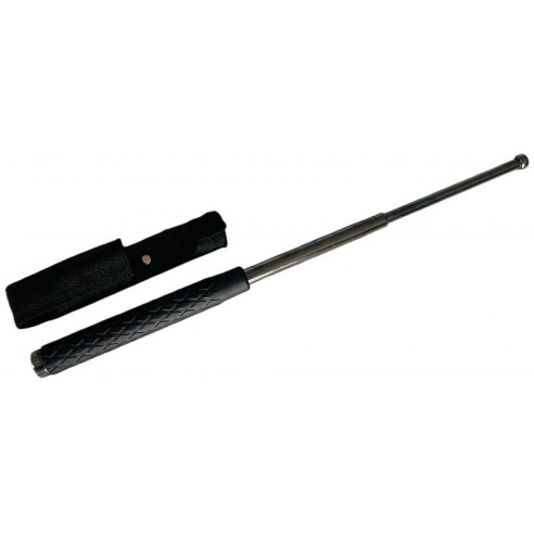 Matraque 66 cm bâton télescopique acier trempé...
