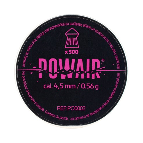 Plomb pointus POWAIR 4.5MM x500