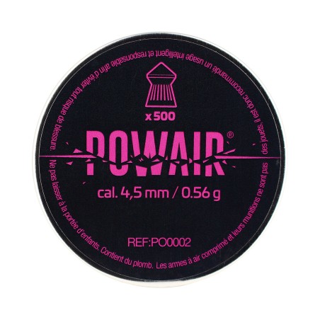 Plomb pointus POWAIR 4.5MM x500