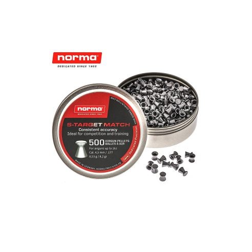 Plomb NORMA S-TARGET MATCH 4.5MM x500