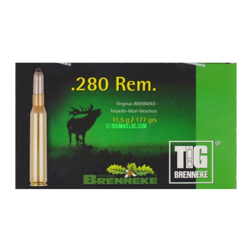 CARTOUCHES BRENEKKE calibre 280REM TIG 11.5g...