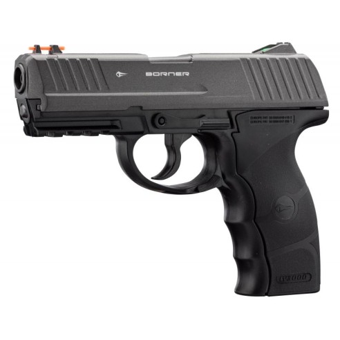 Pistolet BORNER W3000M CAL:4.5MM BB'S CO²