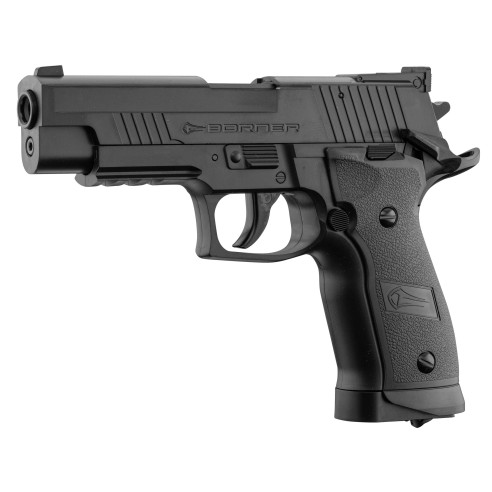 Pistolet BORNER Co2 culasse fixe Z122 cal:4.5mm