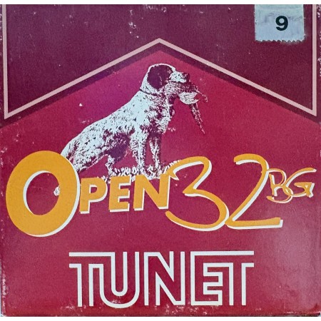 Cartouches TUNET OPEN calibre 12/70 32g BG n°9 x25