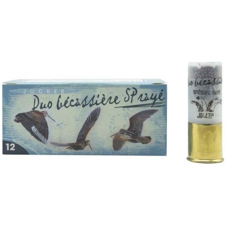 CARTOUCHE JOCKER TRIO BECASSIERE calibre 16/67 32grs BJ 8/9/10 x10