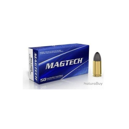 Cartouches MAGTECH calibre 9mm Luger 127gr LRN x50