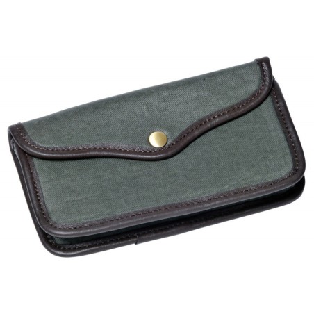 Pochette de balles x10 en toile PVC vert/marron