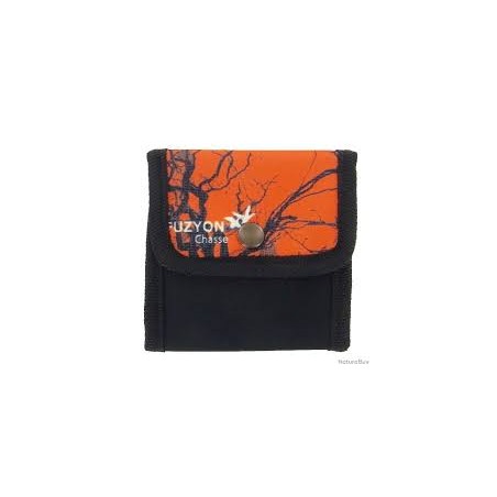 Pochette à balles Fuzyon camo orange/noir x9