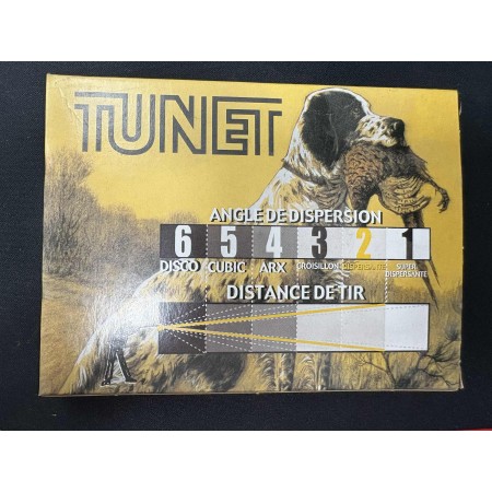 CARTOUCHES TUNET calibre 16/67mm DISPERSANTE 28g n°9 x10