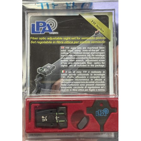 Hausse réglable LPA + GUIDON F.O POUR CZ 75/85 P09