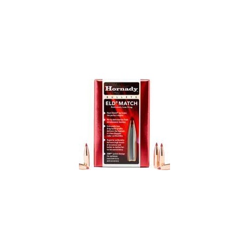 Ogives HORNADY calibre 338 285gr ELD MATCH x50