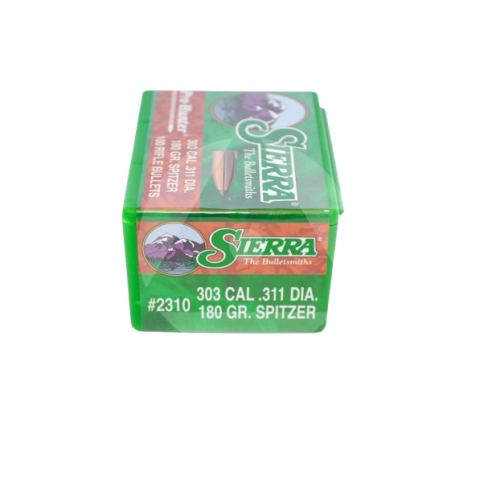Ogives SIERRA calibre 303 311 diam 7.7mm 180gr...