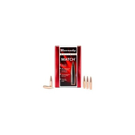 Ogives HORNADY calibre 6.5mm 140gr BTHP MATCH X100